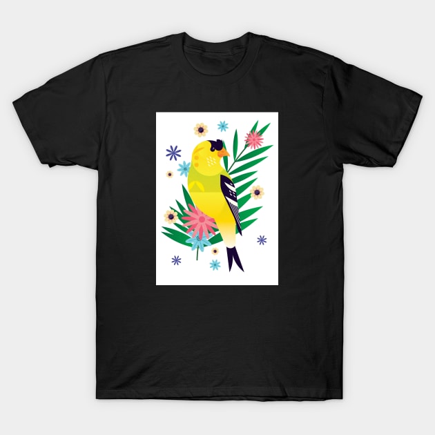 Goldfinch T-Shirt by jamesboast